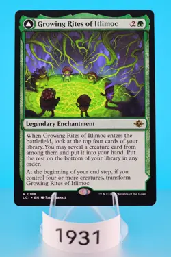 MTG Growing Rites of Itlimoc The Lost Caverns of Ixalan Regular #188 - Image 1