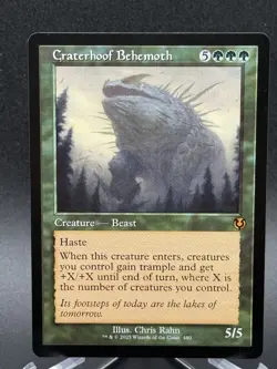 Craterhoof Behemoth - Retro Frame - 480 - Innistrad Remastered MTG NM - Image 1