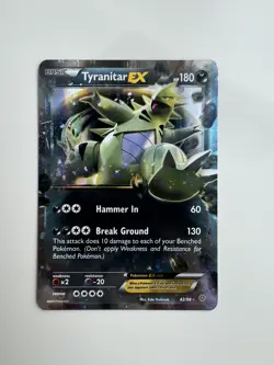 Pokemon TCG - Tyranitar EX 42/98 - Ancient Origins - Image 1