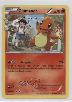 Charmander German Pokemon XY Generations Radiant Collection #RC3 - Image 1