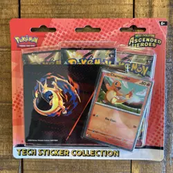 Pokemon TCG Ascended Heroes Tech Sticker Collection Charmander |BRAND NEW SEALED - Image 1