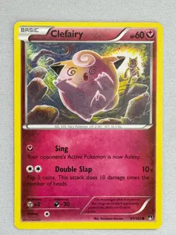 Clefairy 81/122 Common BREAKpoint Pokemon Lightly Played - Image 1