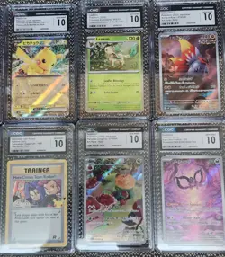 Pokemon Graded Card Lot of 10 - Image 3