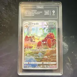 Pokemon Parasect 072/071 S10a Dark Phantasma Character Rare Holo TAG 9 Japanese - Image 1