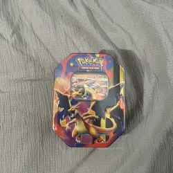 Mega Charizard Ex Tin - Mega Charizard X EX - Pokemon TCG Sealed - Image 1