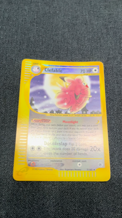 Pokemon TCG Clefable 007/165 Expedition Base Set Reverse Holo NM - Image 2