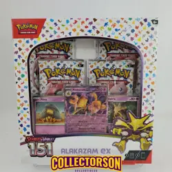 Pokemon TCG: Scarlet & Violet-151 Alakazam ex Collection 820650855269 - Image 1