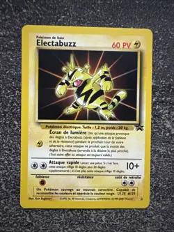 ELECTABUZZ / ELEKTEK - POKEMON 2 PROMO WIZARDS BLACK STAR NEW FR - Image 1