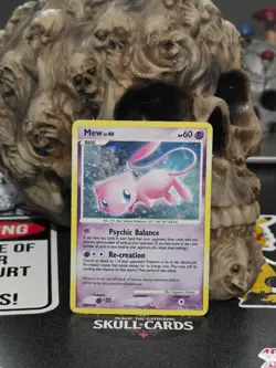 ☠☠ 2007 POKEMON DIAMOND & PEARL SECRET WONDERS #15 MEW-HOLO - Image 1