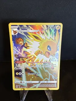 2022 Pokemon-Jolteon TG04/TG30-Brilliant Stars-Holo - Image 1