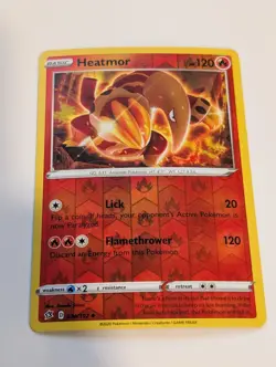 Heatmor 034/192 - Rebel Clash Pokemon Reverse Holo Foil Nice! - Image 1