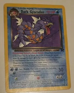 Pokemon TCG Team Rocket Dark Gyarados Holo 25/82 LP - Image 2