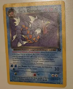 Pokemon TCG Team Rocket Dark Gyarados Holo 25/82 LP - Image 3