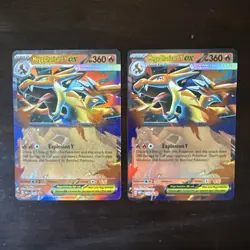 Two (2) Mega Charizard Y ex 022/217 Ascended Heroes English Pokemon TCG - Image 1