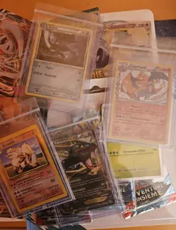 Lotto 4kg carte Pokemon NM/MINT lingua 🇮🇹/🇯🇵 + articoli sealed vintage 🇮🇹 - Image 3