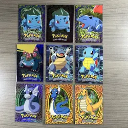 Pokemon TCG Topps Stage Episodes Lot Of 9 Blue Logo Black Logo MP-DMG - Image 1