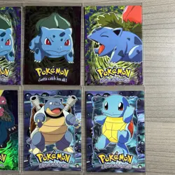 Pokemon TCG Topps Stage Episodes Lot Of 9 Blue Logo Black Logo MP-DMG - Image 3