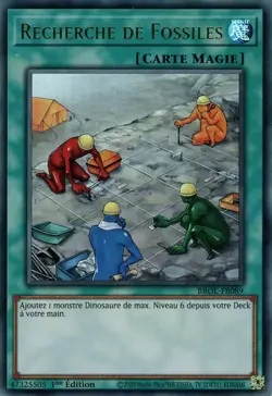 Yu Gi Oh ! Recherche de Fossiles ( BROL-FR089 ) Ultra Rare en Francais - Image 1