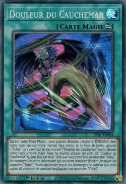 Yu Gi Oh! Nightmare Pain (PHNI-FR054) Super Rare in French - Image 1