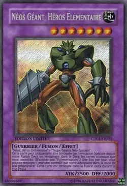Yu-Gi-Oh! - Neos Geant, Heros Elementaire - Collector's Tins 2007 - PLAYED - FR - Image 1