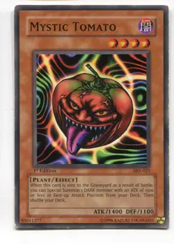Yu-Gi-Oh! Mystic Tomato Common englisch SKE-021 Mystische Tomate - Image 1