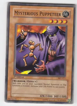 YU-GI-OH Mysterious Puppeteer Common englisch SKE-017 Mysterioser Puppenspieler - Image 1