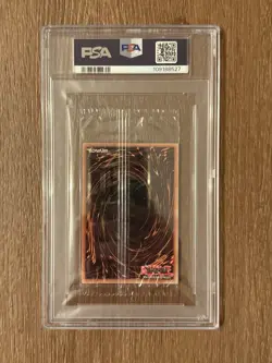 2023 Yu-Gi-Oh! DARK MAGICIAN QC Secret Rare Cello Pack Sealed TN23-EN001 PSA 8 - Image 2