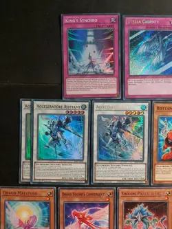Lotto yugioh deck Synchron Rottame Acceleratore Polvere di Stelle Maestoso - Image 3