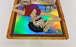 Monkey D Luffy - C01 Holo Foil - One Piece Carddass Hyper Battle card 1999 Japan - Image 3