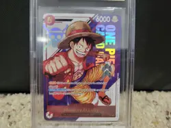 ST21-014 Monkey.D.Luffy SR Treasure Campaign Pack BGS 9.5 - Image 4