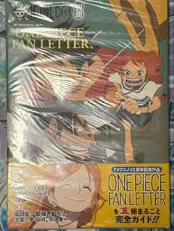 One Piece Card Game P-096 GIRL Nami Promo ONE PIECE FAN LETTER Magazine Sealed - Image 1