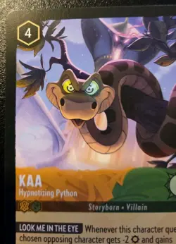 Kaa - Hypnotizing Python 21/204 Uncommon Reign Of Jafar Disney Lorcana TCG - Image 2