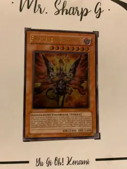FINSTERE NEPHTHYS-PTDN-DE018 DEUTSCH Yu-Gi-Oh! CARD ULTIMATE RARE HOLO KONAMI*** - Image 4