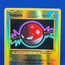 Voltorb Reverse Holo 39/108 Pokemon XY Evolutions Tcg Card - Image 3