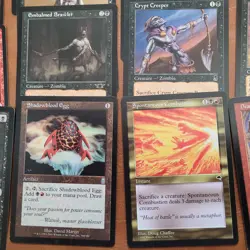 Red Black ***ZOMBIES*** Tribal Custom COMMANDER MAGIC DECK ALL 100 MTG Cards - Image 4