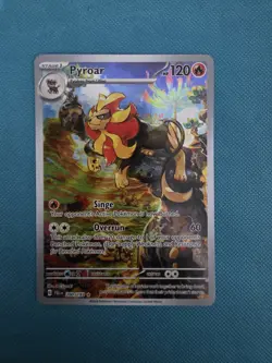 Pokemon Pyroar Scarlet & Violet Paldea Evolved Holo Illustration Card 200/193 - Image 1