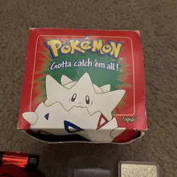 Pokemon Togepi 1999 23K Gold Plated Trading Card Original Packaging Red - Image 2