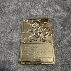 Pokemon Gold Plated Mewtwo Card 1999 - Image 3