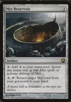 Magic The Gathering, Myr Reservoir, Scars of Mirrodin, Regular - Image 1