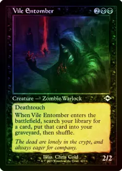 X 1 Vile Entomber FOIL NM-M Modern Horizons 403 MTG Magic The Gathering - Image 1