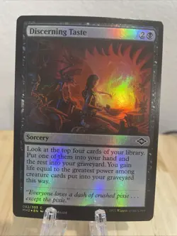 MTG Discerning Taste FOIL #082/303 Modern Horizons 2 Common MH2 NM/M - Image 1