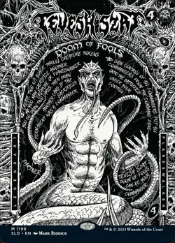 1x Tevesh Szat, Doom of Fools - Foil Light Play MTG Magic - Kid Icarus - - Image 1