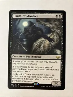 1x MTG Dauthi Voidwalker - Modern Horizons 2 (MH2) #81 - Magic the Gathering - Image 1