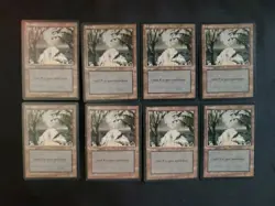 8x Swamp 353 Ice Age Mixed Condition Magic The Gathering MTG Tcg See Pics - Image 1