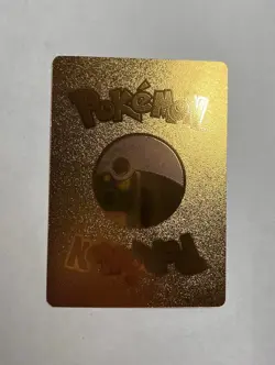 Gold Foil Card Collection Pokemon Fan Art Card M Kingdra EX NM - Image 2