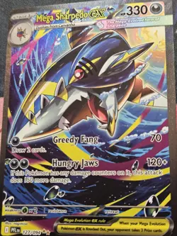 Pokemon Phantasmal Flames Mega Sharped EX SIR #127 Pack Fresh NM - Image 2