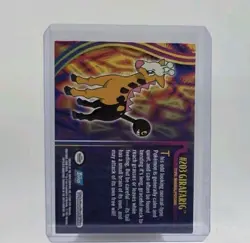 Pokemon Card - Girafarig #203 - Johto Series - Topps Foil Holo - Image 2