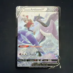 Galarian Articuno V ⭐ TG16/TG30 Holo Astral Radiance Trainer Gallery Pokemon NM - Image 1