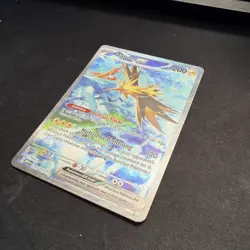 Pokemon Zapdos EX Scarlet & Violet 151 Special Illustration Rare NM 202/165 - Image 2