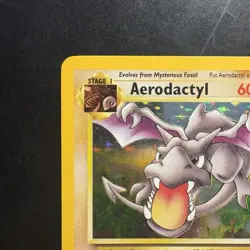 Pokemon Vintage Holo Aerodactyl 1/62 Fossil Wizards Of The Coast 1999 - Image 2